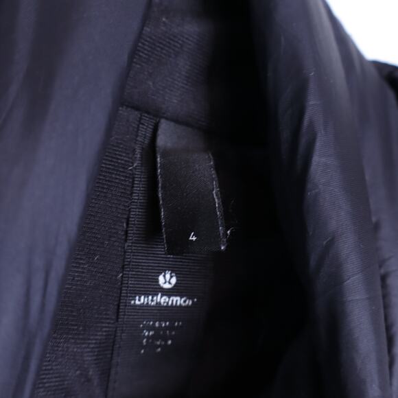 LULULEMON Brave The Cold Goose Down Jacket Black Knee Length Women's 4 - Picture 9 of 9